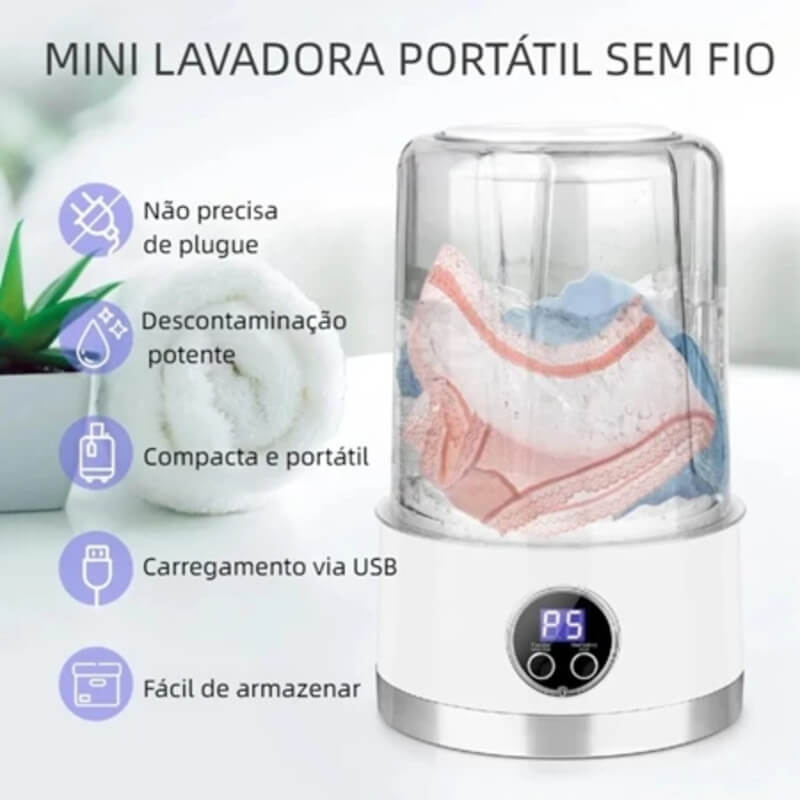 Mini Lavadora - CleanBox