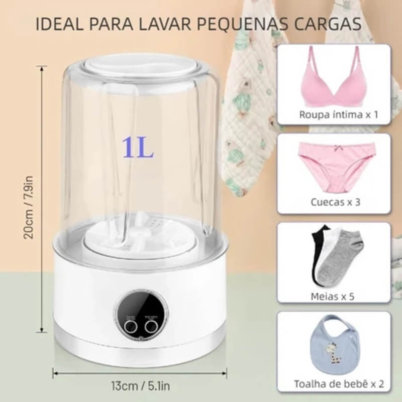Mini Lavadora - CleanBox