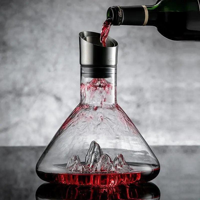 Decantador de Vinho Elegance Cristal